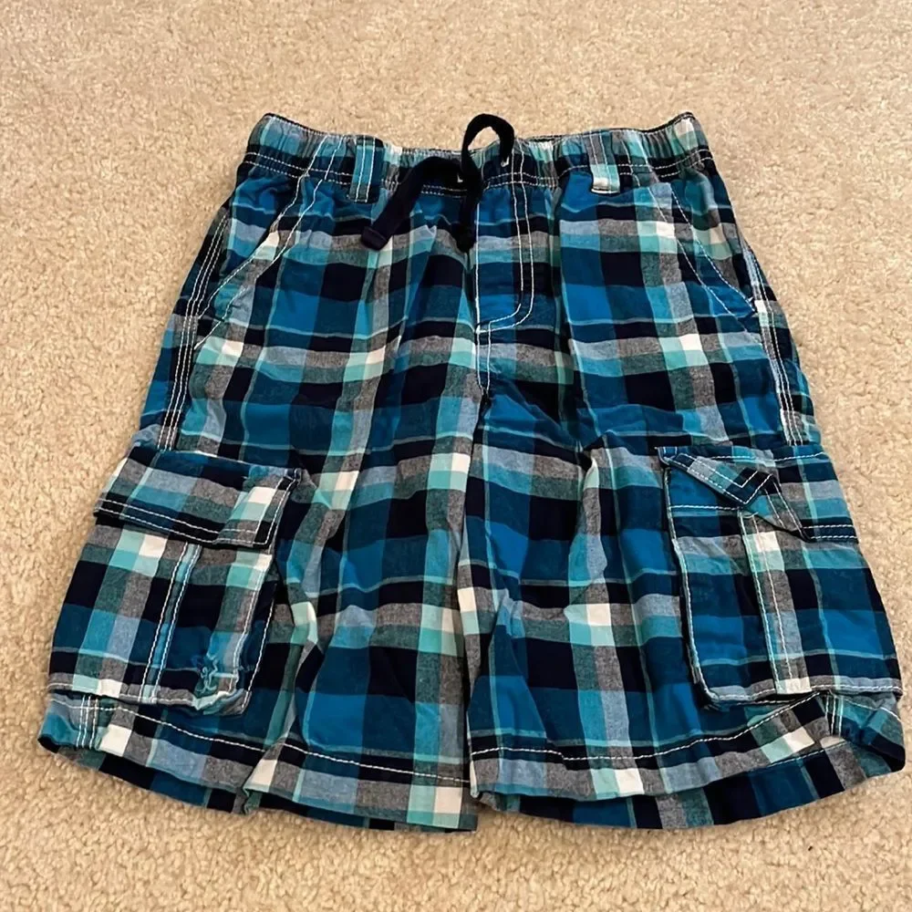 GYMBOREE SIZE 8 BLUE SHORTS